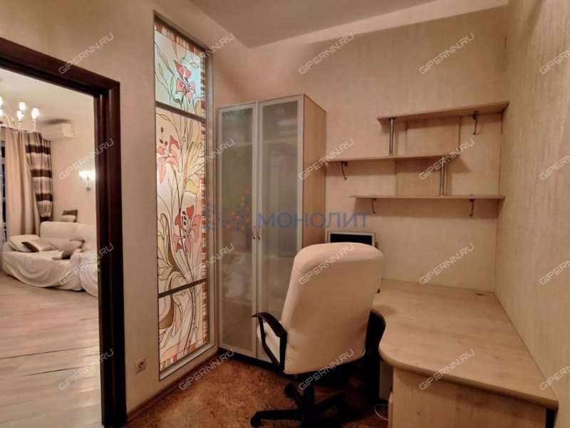 двухкомнатная квартира на улице Костина дом 6 к1