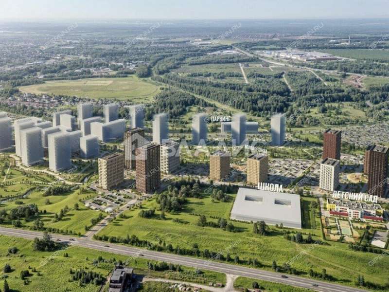 однокомнатная квартира на улице Небесная дом 2 деревня Утечино