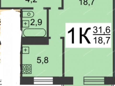 1-komnatnaya-ul-efremova-d-3 фото