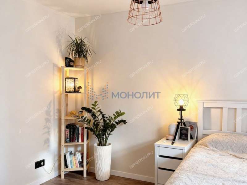 двухкомнатная квартира на улице Александра Хохлова дом 1