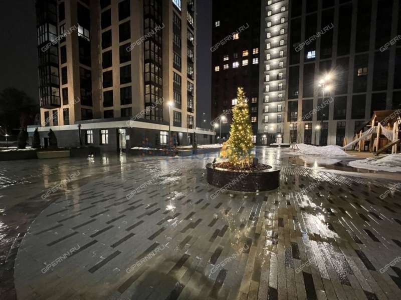 однокомнатная квартира в новостройке на 2-й Оранжерейной улице дом 4