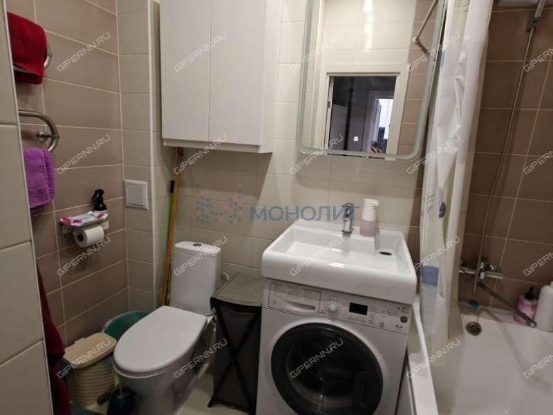 однокомнатная квартира на улице Новокузнечихинская дом 15