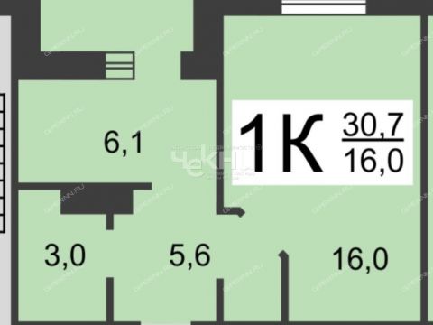 1-komnatnaya-ul-sputnika-d-38 фото