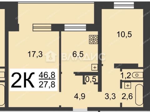 2-komnatnaya-ul-perehodnikova-d-5a фото