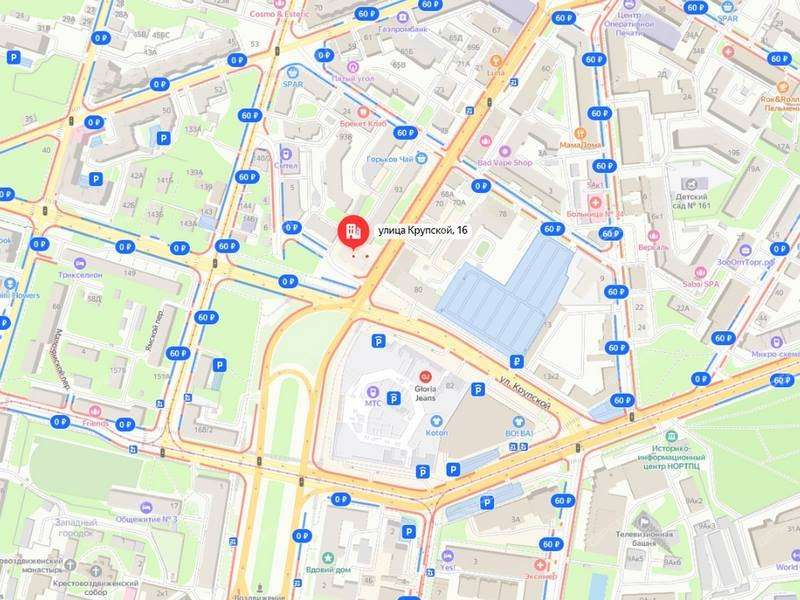 помещение под торговую площадь на Крупской ул., д.14