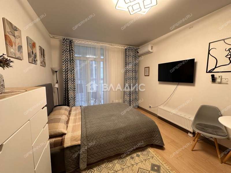 квартира-студия на 2-й Оранжерейной улице дом 4А