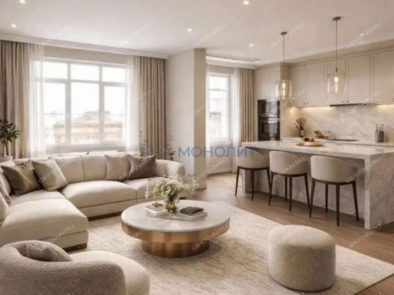 двухкомнатная квартира на улице Максима Горького дом 73