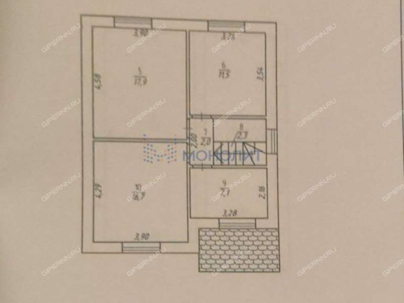 дом на Олимпийской улице рабочий посёлок Большое Козино