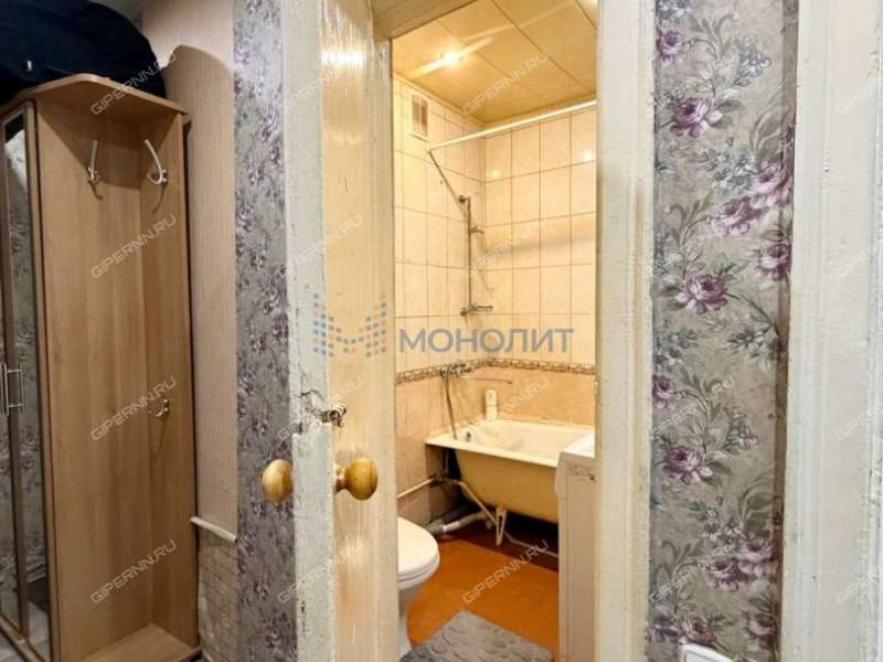 двухкомнатная квартира на улице Героя Советского Союза Поющева дом 19