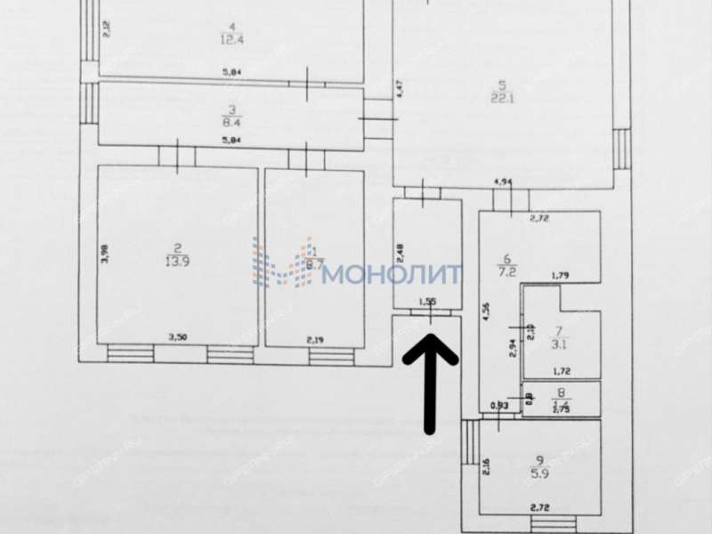 дом на 2-й Починковской улице