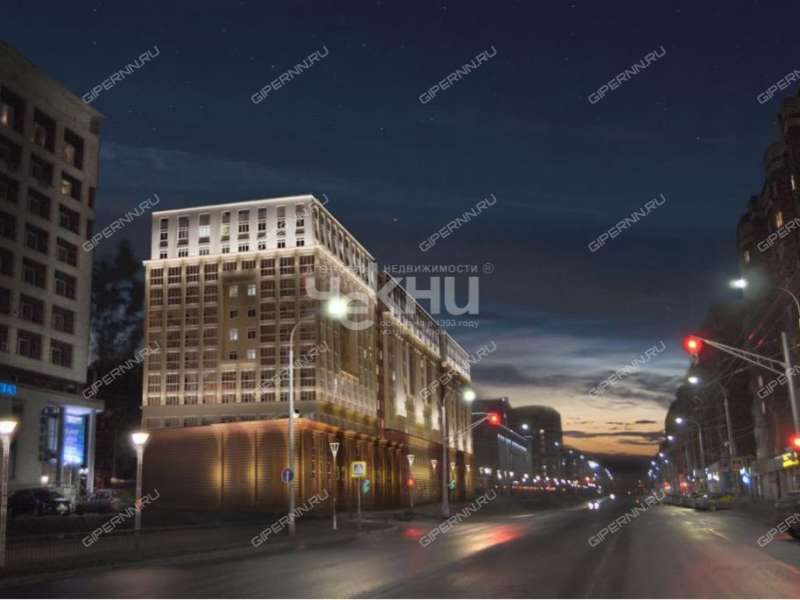 двухкомнатная квартира на улице Максима Горького