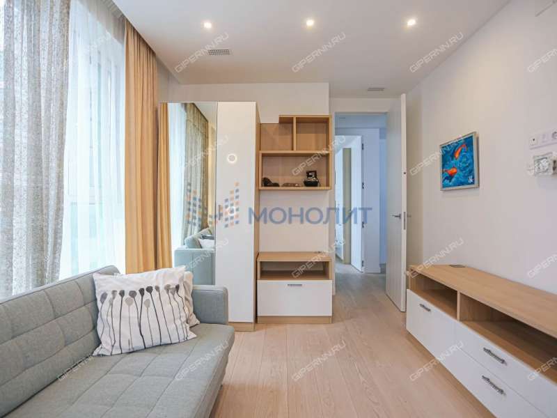 трёхкомнатная квартира на улице Родионова дом 192 к4