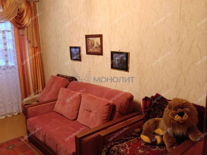 двухкомнатная квартира на Октябрьской улице дом 64 город Дзержинск