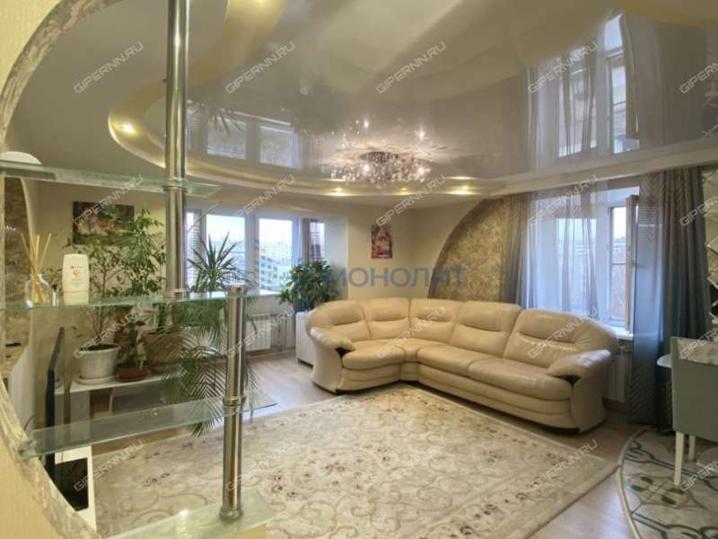 трёхкомнатная квартира на проспекте Циолковского дом 48 город Дзержинск