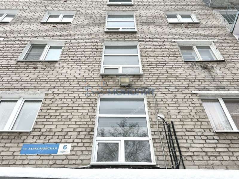 однокомнатная квартира на Завкомовской улице дом 6 к1