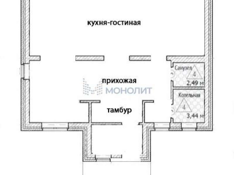 дом на улице Лесопарковая город Кстово