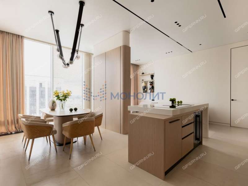 четырёхкомнатная квартира на 2-й Оранжерейной улице дом 4А