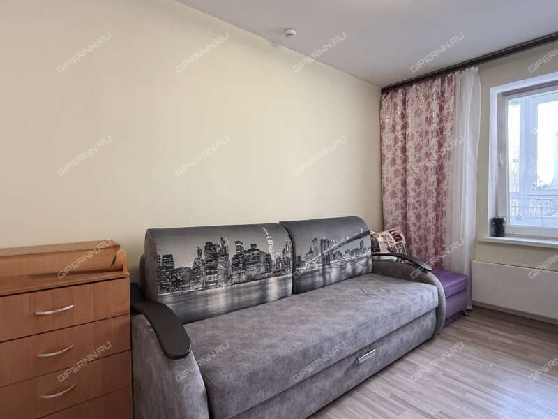 однокомнатная квартира на Космической улице дом 34 к2