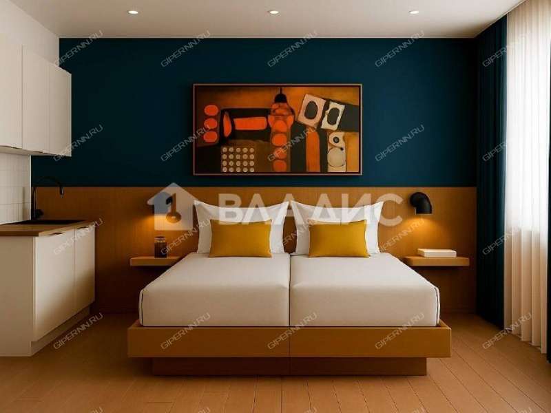 квартира-студия на Алексеевской улице дом 24/27