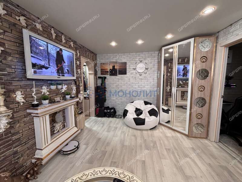 двухкомнатная квартира в Портовом переулке дом 6