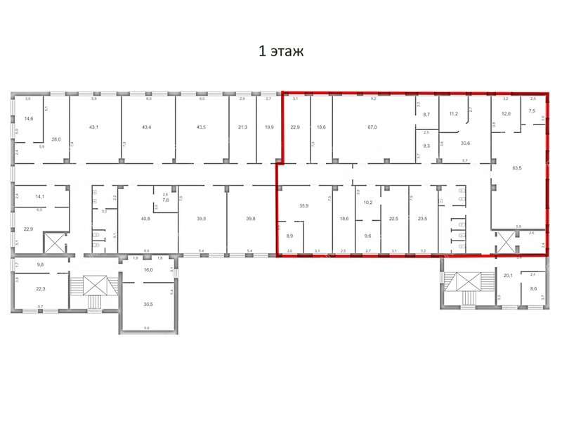 помещение под офис на Полтавской улице