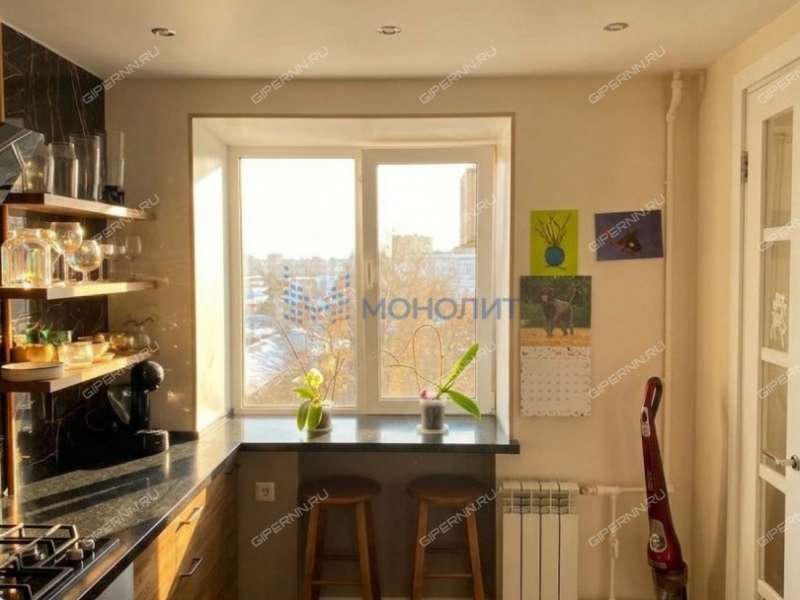 трёхкомнатная квартира на улице Галкина дом 13 город Дзержинск