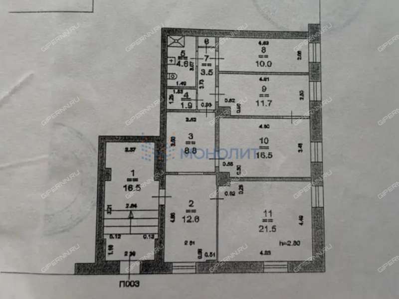 арендный бизнес помещение в жилом доме в Автозаводском районе Нижнего Новгорода