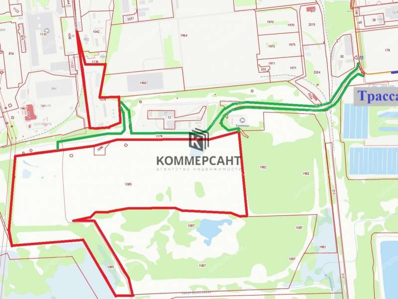 земельный участок под коммерческое использование в городском округе Дзержинск Нижегородской области