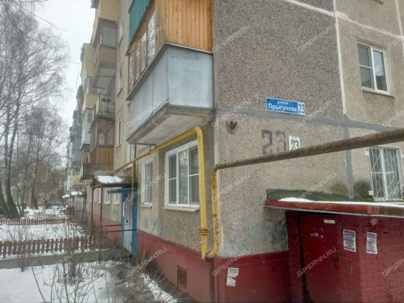 двухкомнатная квартира на улице Героя Советского Союза Прыгунова дом 23