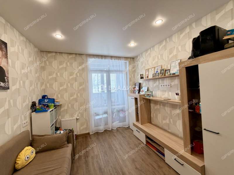 двухкомнатная квартира на улице Героя Советского Союза Аристархова дом 1