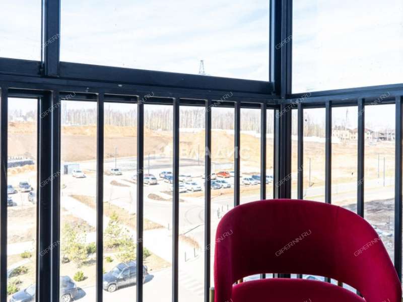 однокомнатная квартира на улице Небесная дом 1 деревня Утечино