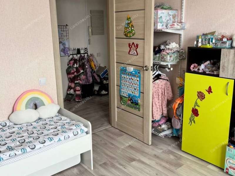 двухкомнатная квартира на улице Бориса Видяева дом 17