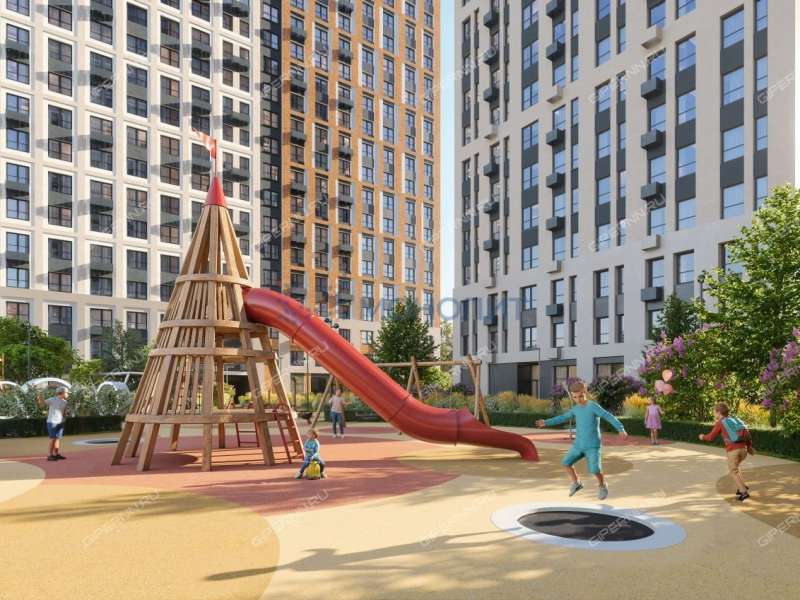 однокомнатная квартира в новостройке на Электрической улице