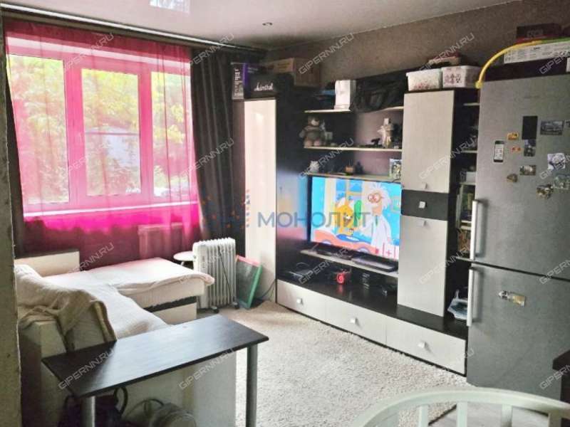 однокомнатная квартира на улице Героя Попова дом 37